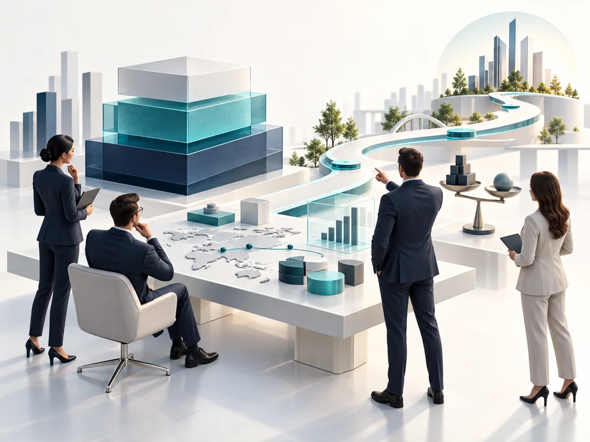 Illustration of capital structuring and transaction decision support