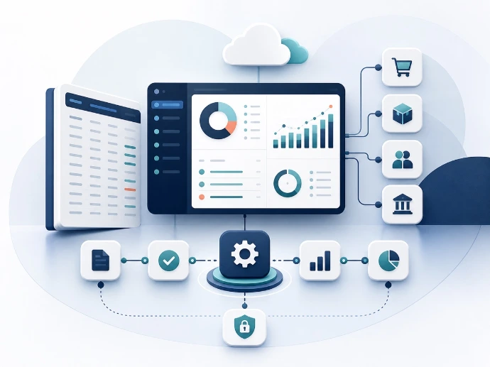 Integrated finance technology and automated business processes
